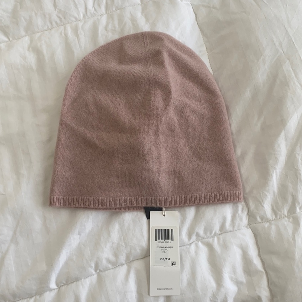 Sugar plum cashmere beanie